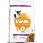 Iams Dog Puppy Small & Medium s kuřecím masem 12 kg – Hledejceny.cz