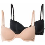 esmara podprsenka 2 kusy černá/béžová – Zboží Dáma