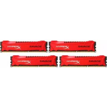 Kingston HyperX Savage DDR3 32GB (4x8GB) 2133MHz CL11 HX321C11SRK4/32