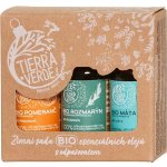 Tierra Verde Zimní sada BIO esenciálních olejů s odpařovačem 3 x 10 ml – Zboží Mobilmania