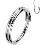Šperky4U Segment kruh cartilage tragus septum piercing K1045-07 – Sleviste.cz