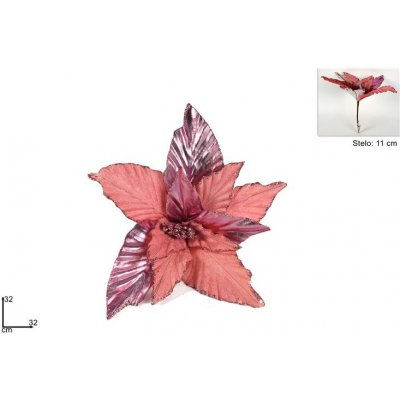 PROHOME Hvězda vánoční zápich 40cm – Hledejceny.cz