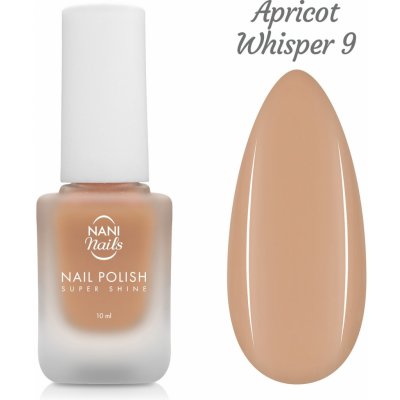 Nani lak na nehty Super Shine Apricot Whisper 10 ml – Zboží Dáma