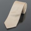 Kravata AMJ kravata pánská jednobarevná KU0038 béžová