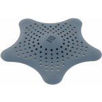 Sítko do dřezu, vany Umbra STARFISH břidlicově modré – Zboží Dáma