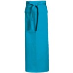 Workwear Milano Dlouhá pracovní zástěra 00111-01 Turquoise – Hledejceny.cz