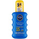 Nivea Sun Protect & Moisture spray na opalování SPF15 200 ml – Hledejceny.cz