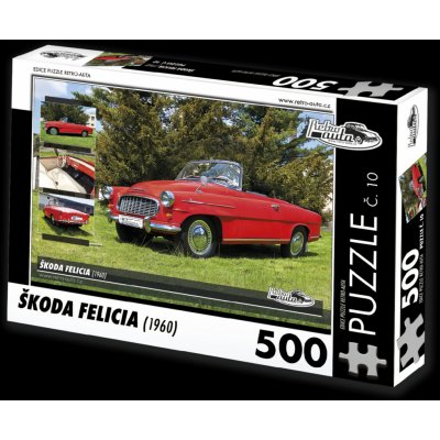 Retro-Auta Škoda Felicia 1960 500 dílků – Zbozi.Blesk.cz