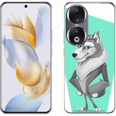 mmCase Gelové Honor 90 - kreslený vlk – Zboží Mobilmania