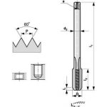 Bučovice Tools Závitník strojní M18x2,5 HSSE 2N přímá drážka PN8/1376(DIN376) - BU194-180 – Hledejceny.cz