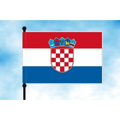 LIBEA, s.r.o. Chorvatsko stolní vlaječka Uchycení: Dutinka (pro nasunutí) – Hledejceny.cz
