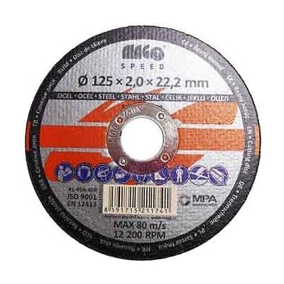 Magg Řezný kotouč 125 x 2,0 x 22 mm RKQS12520220 – Zboží Dáma