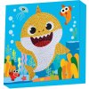 Diamantové malování DIAMOND DOTZ BIG DOTZ Diamantové malování Baby Shark BDBX006 28 x 28 cm