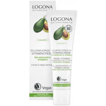 Logona 24h vitamínový krém Bio avokádo 30 ml