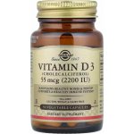 Solgar Vitamin D3 2200 IU 50 tobolek – Hledejceny.cz