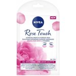 Nivea Rose Touch 10minutová hydratační maska pod oči 1 pár – Zboží Dáma