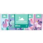 Harmony Dino papírové kapesníčky 3-vrstvé 10 x 10 ks – Zboží Dáma