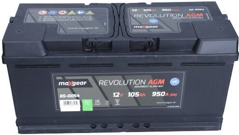 MaXgear Revolution AGM 12V 105Ah 950A 85-0054