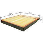 BOSCH Vzduchový filtr F 026 400 094 – Hledejceny.cz