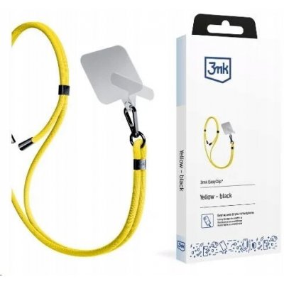 3mk EasyClip univerzální šňůrka pro telefony se zadním krytem žlutá – Hledejceny.cz