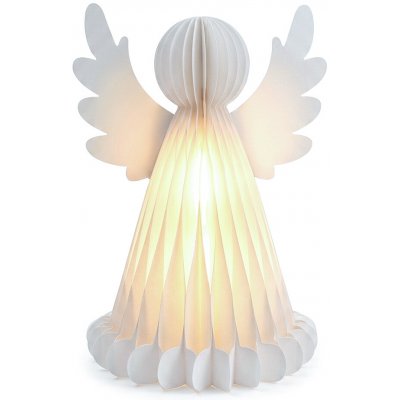 Solight anděl s LED osvětlením a časovačem, 37cm, 3xAA – Hledejceny.cz