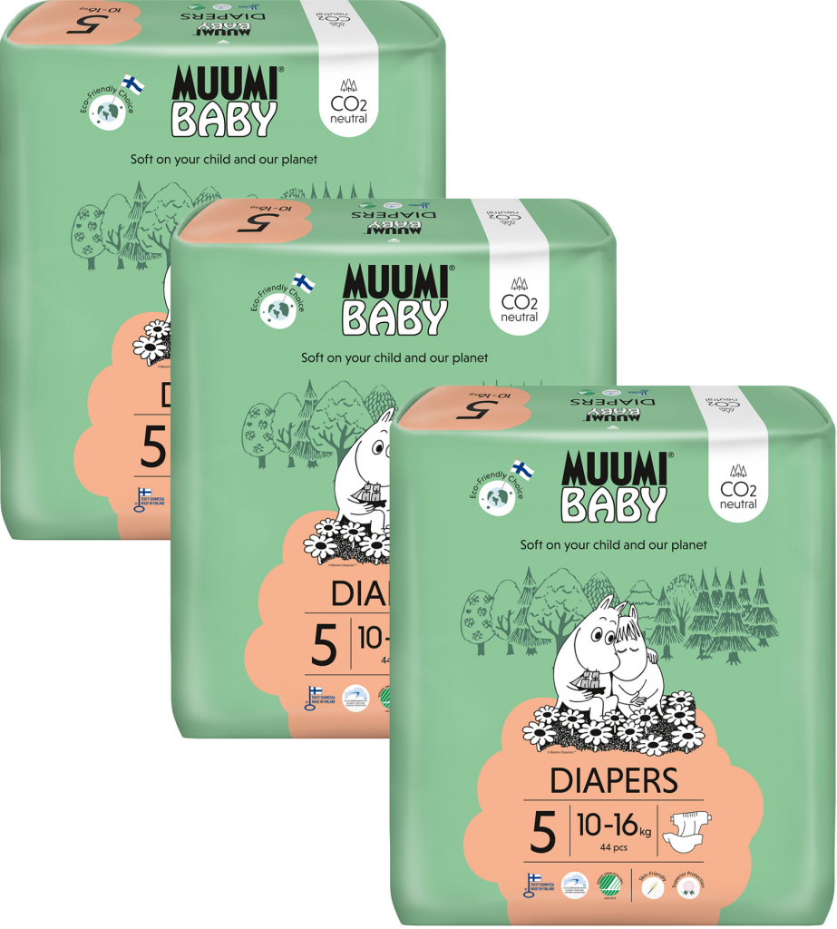 Muumi 5 Maxi+ 10–16 kg eko ks 138 ks