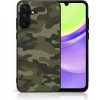 Pouzdro a kryt na mobilní telefon Samsung Protemio 80547 My Art Ochranný kryt Samsung Galaxy A25 5G GREEN CAMO (235)