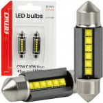 Amio 2ks žárovka LED 12/24V SV41mm čirá CANBUS – Hledejceny.cz