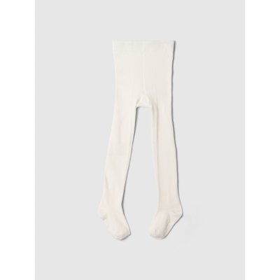 GAP Baby punčochové kalhoty Bílá M Bílá – Sleviste.cz