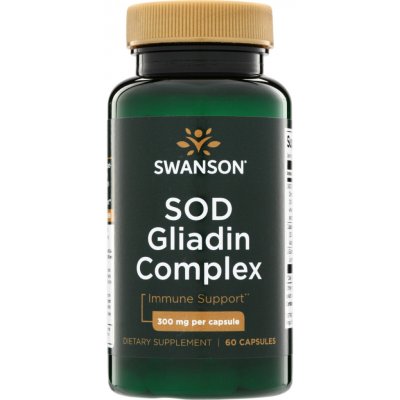 Swanson SOD Gliadin Complex 60 kapslí – Hledejceny.cz