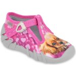 Befado dívčí bačkory SPEEDY 110P415 motiv pejsek růžová – Zboží Dáma