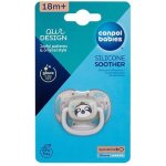 Canpol Babies symetrický silikon dudlík svítící Exotic Lenochod šedá – Zboží Mobilmania