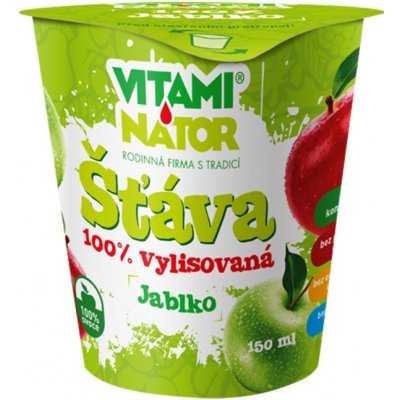 Vitaminátor Šťáva 100% vylisovaná jablko 150 ml – Zboží Mobilmania