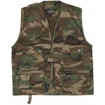 MIL-TEC rybářská vesta WOODLAND – Zboží Dáma