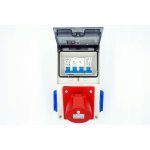 Staveništní rozvaděč 16A/5 + 2x230V jištěný – Sleviste.cz