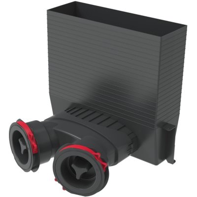 Heatpex ARIA plenum box 2 x 90 mm 300 x 100 mm – Zboží Mobilmania