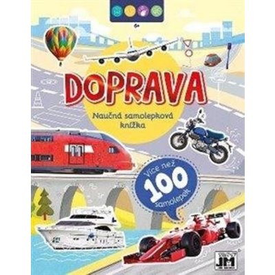 Naučná samolepková knížka Doprava – Zboží Mobilmania