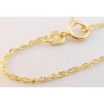 Klenoty Budín Dámský levný zlatý řetízek 3640001 – Zbozi.Blesk.cz