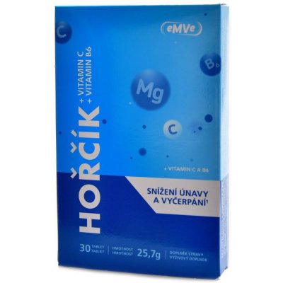 Vita Cup eMVe Hořčík + vitamin C a B6 30 tablet