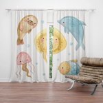 Sablio Závěs Podmořská parta: 2ks 140x250cm – Hledejceny.cz