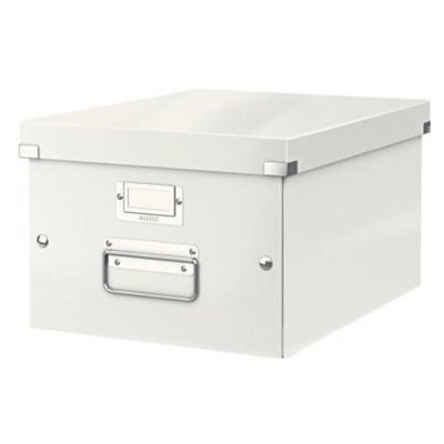 Leitz Univerzální krabice Click&Store, velikost M (A4), bílá 60440001 – Sleviste.cz