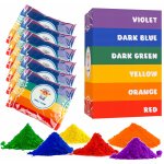 ISO 10565 Holi barevný prášek 6x100 g color – Zboží Dáma
