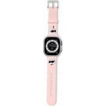 Karl Lagerfeld Karl and Choupette Head NFT pro Apple Watch 42/44/45/49 Pink KLAWLSLKCNP – Zboží Živě