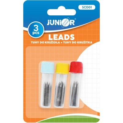 JUNIOR Tuha do kružítka SA001A sada 3X3 na blistru – Zboží Dáma