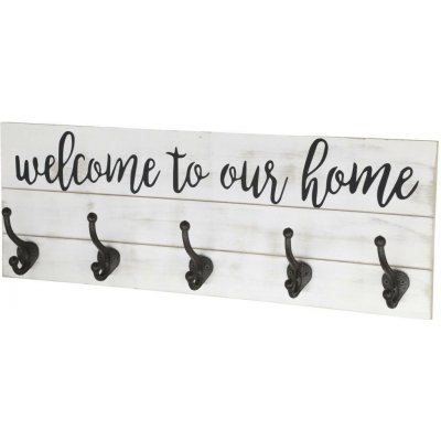 Chic Antique Welcome 70 x 8 x 25 cm krémový antik – Hledejceny.cz