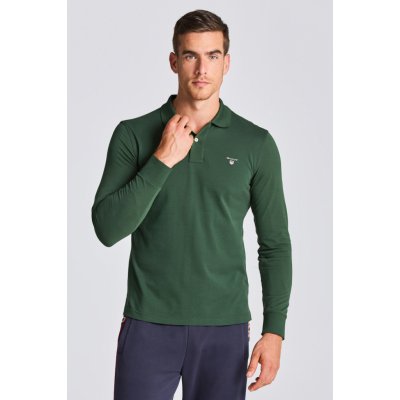 Gant ORIGINAL PIQUE LS RUGGER zelená