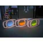 TickiT Sensorické ergonomické panely svítící ve tmě Tick It 3 kusy – Hledejceny.cz