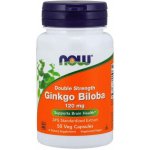 Now Foods Now Ginkgo Biloba Double Strenght 120 mg 50 rostlinných kapslí – Hledejceny.cz