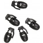 Brzdička na šňůrku Granát 10 ks - černá – Hledejceny.cz