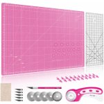 Sada na patchwork a šití Texi Craft růžová 60X45 – Sleviste.cz